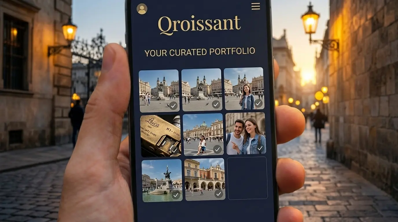 QR micro-galleries